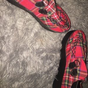 Vintage Plaid Creepers